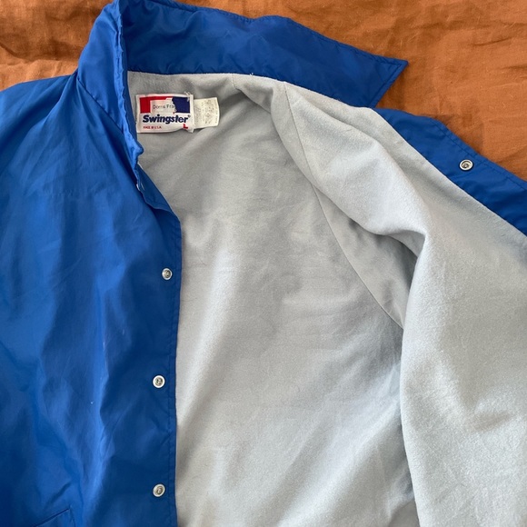 Lightweight coaching jacket with vintage graphic - Picture 4 of 4